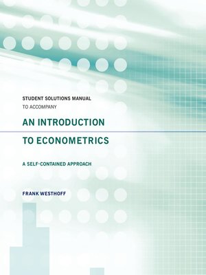 cover image of Student Solutions Manual to Accompany An Introduction to Econometrics